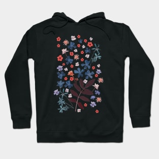 Pressed flowers Hoodie